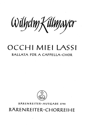 Occhi, Miei Lassi (1950)
