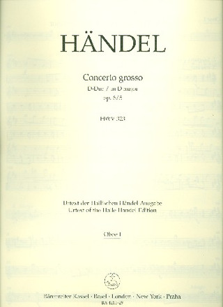 Concerto Grosso Hwv 323