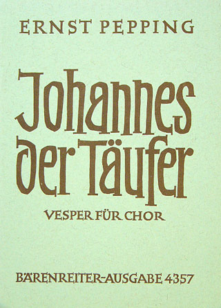 Johannes Der Täufer - Ecce Mitto Angelum Meum (1962)