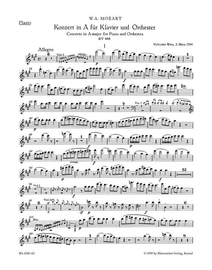 Konzert Für Klavier Und Orchester 'Nr. 23'