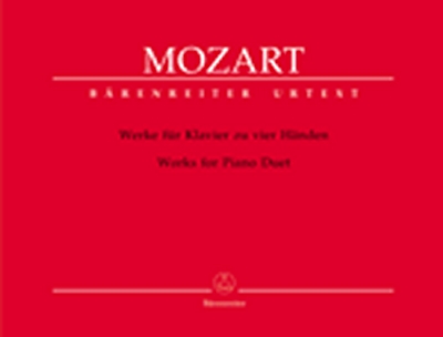 Werke Für Klavier Zu Vier Händen (MOZART WOLFGANG AMADEUS)