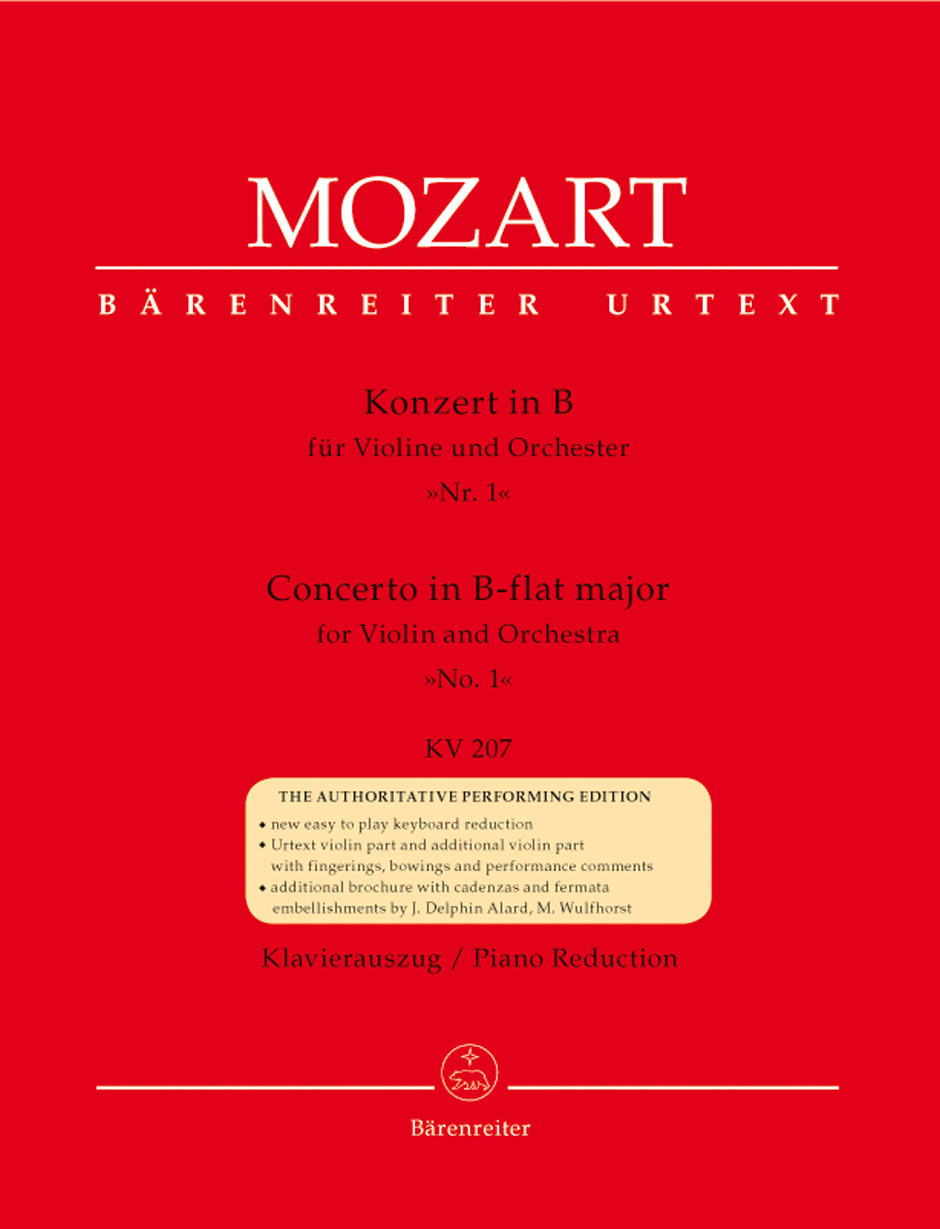 Konzert In B Für Violine Und Orchester 'Nr. 1' (MOZART WOLFGANG AMADEUS)