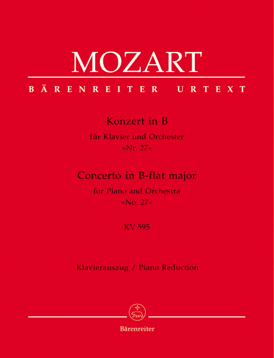 Konzert In B Für Klavier Und Orchester Nr. 27 (MOZART WOLFGANG AMADEUS)