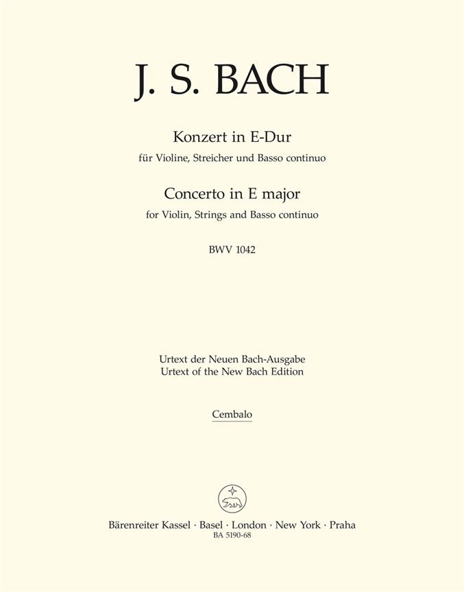 Konzert Für Violine, Streicher Und Basso Continuo