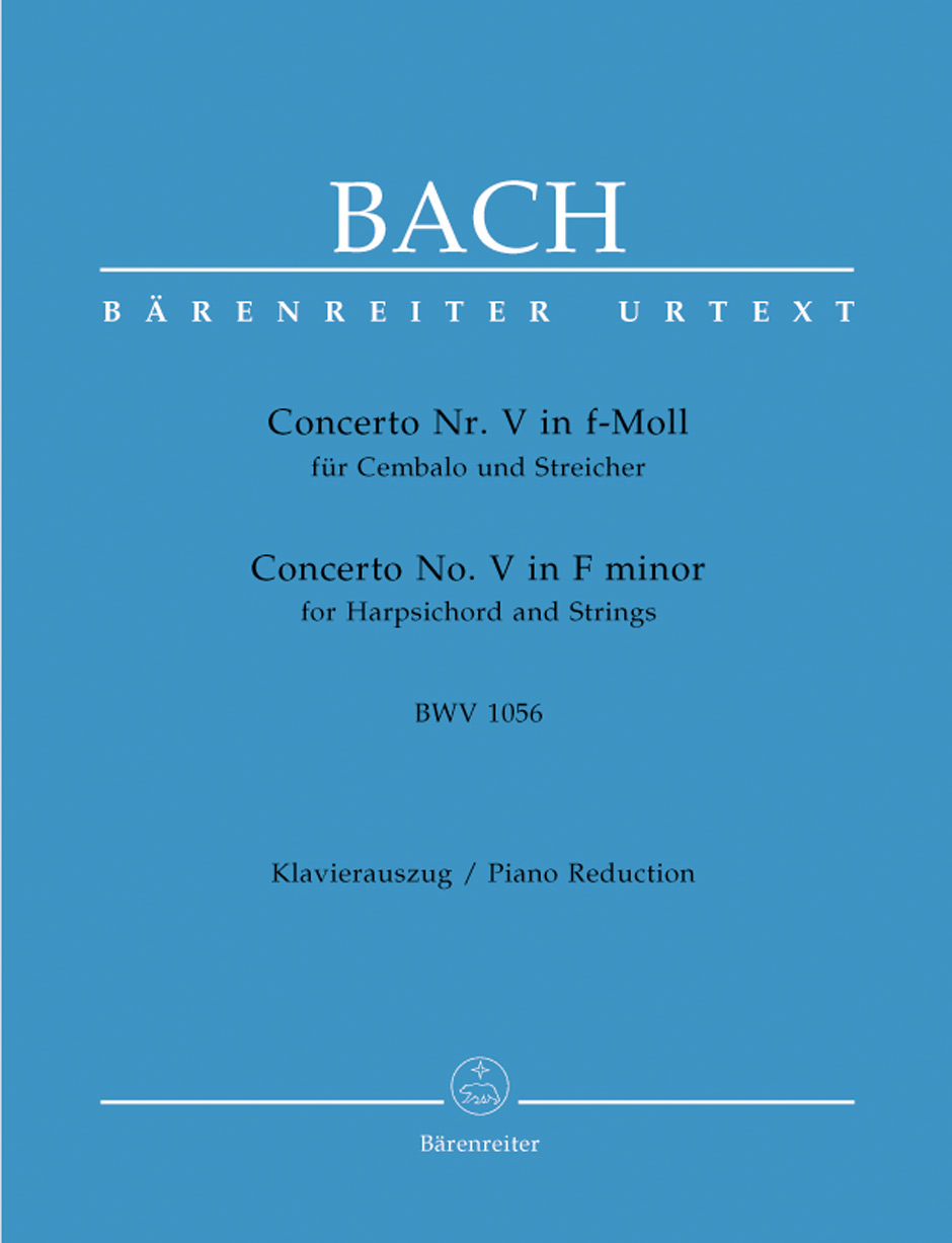 Concerto Nr. V Für Cembalo Und Streicher (BACH JOHANN SEBASTIAN)
