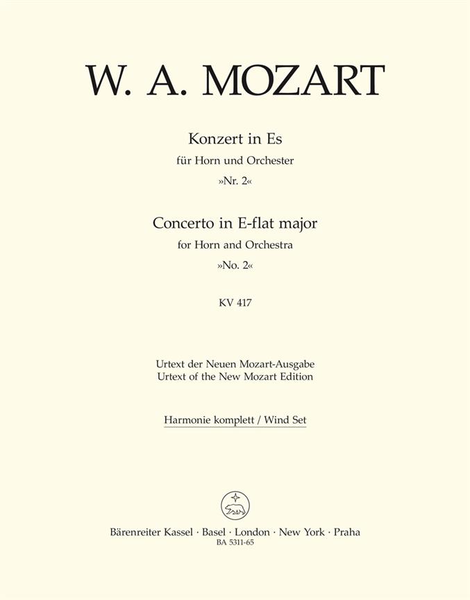 Konzert In Es Für Horn Und Orchester 'Nr. 2'