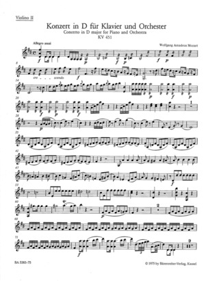 Konzert In D Für Klavier Und Orchester 'Nr. 16'