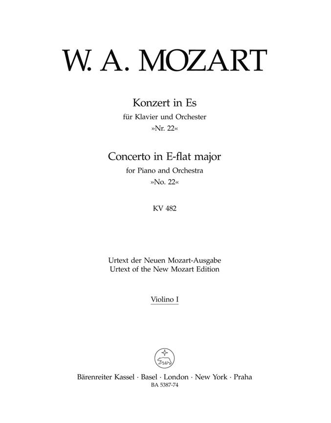 Konzert In Es Für Klavier Und Orchester 'Nr. 22'