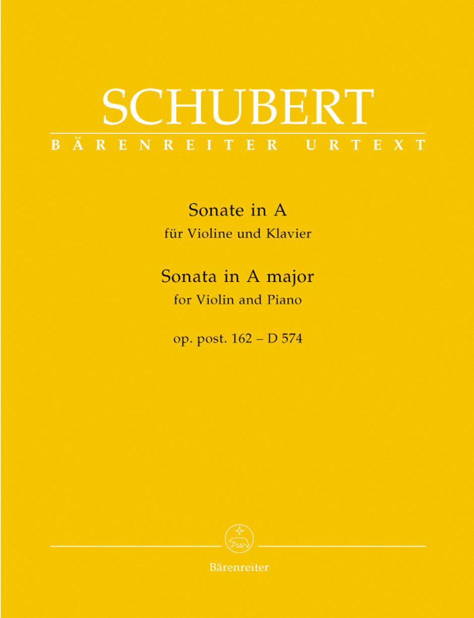 Sonate In A Für Violine Und Klavier (SCHUBERT FRANZ)