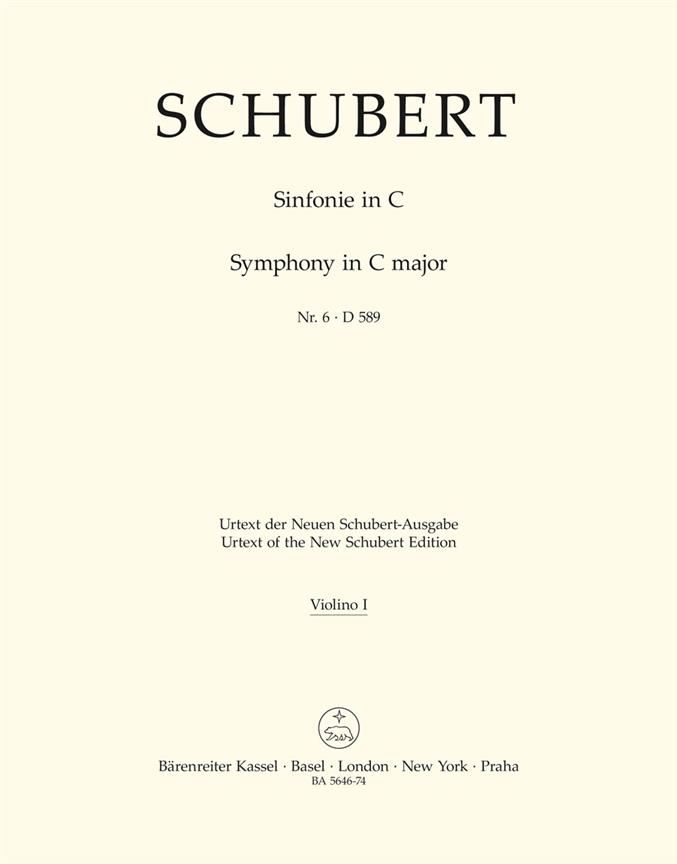 Sinfonie Nr. 6 (SCHUBERT FRANZ)