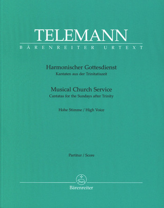 Harmonischer Gottesdienst - Kantaten Aus Der Trinitatiszeit (TELEMANN GEORG PHILIPP)