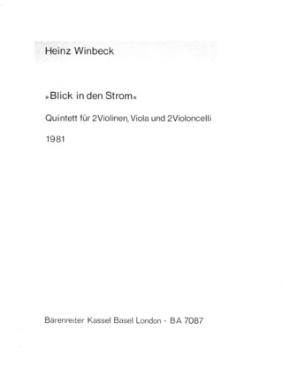Blick In Den Strom (1981)