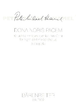 Dona Nobis Pacem (1984)
