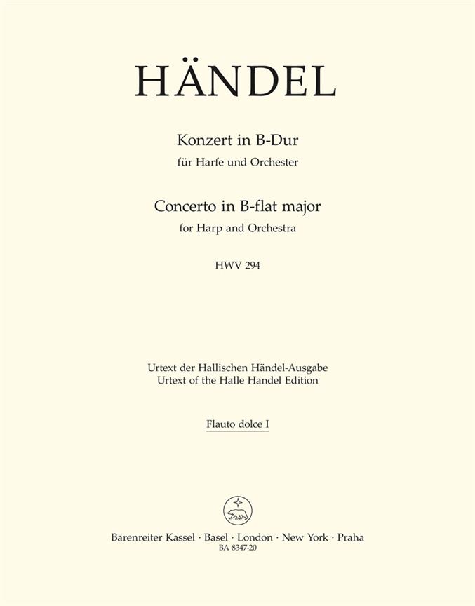Konzert In B-Dur Für Harfe Und Orchester