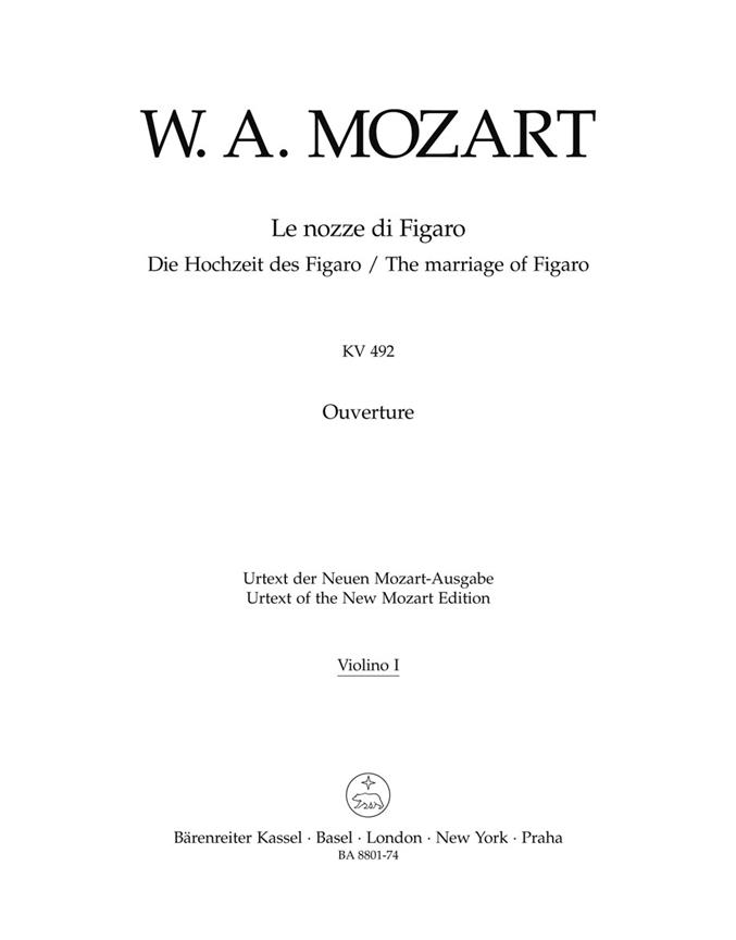 Le Nozze Di Figaro / Die Hochzeit Des Figaro (Les Noces de Figaro)
