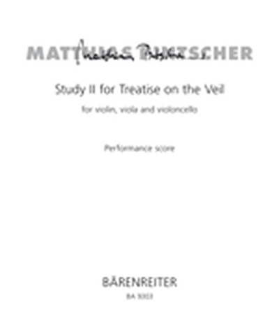 Study II For Treatise On The Veil - 2005 (PINTSCHER MATTHIAS)