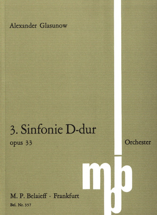Symphony No 3 D Major Op. 33