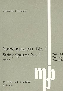String Quartet No 1 D Major Op. 1