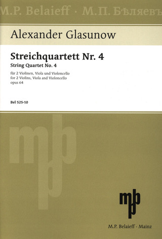 String Quartet No 4 A Minor Op. 64