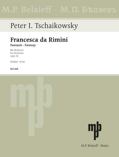 Francesca Da Rimini Op. 32 (TCHAIKOVSKI PIOTR ILITCH)