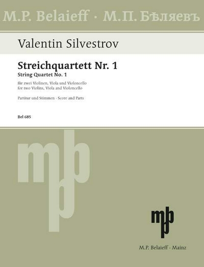 String Quartet #1 (SILVESTROV VALENTIN)