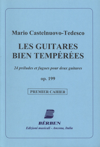 Guitares Bien Temp.Op.199 V.1 (CASTELNUOVO-TEDESCO MARIO)