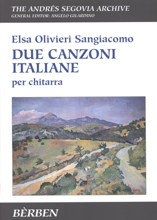 2 Canzoni Italiane (OLIVIERI SANGIACOMO ELSA)