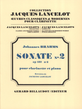 Sonate Op. 120 No2 Saxophone