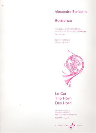 Romance (SCRIABINE ALEXANDER)