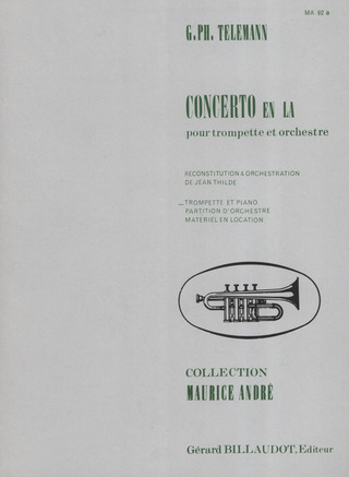 Concerto En La (TELEMANN GEORG PHILIPP)