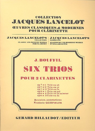 6 Trios Op. 8 No1 - Trio En Sol