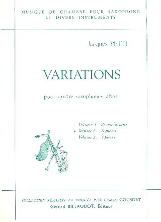 Variations Vol.2 : 8 Pieces (PETIT JACQUES)
