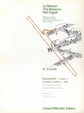 Concerto En La Mineur (Fviii No 7) (VIVALDI ANTONIO)