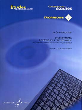 Etudes Variees De Virtuosite Et De Technique - Vol.2 - 23 Etudes (NAULAIS JEROME)