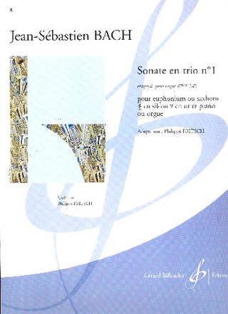 Sonate En Trio No 1 Bwv 525