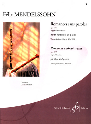 Romances Sans Paroles Op. 62/67 Vol.5