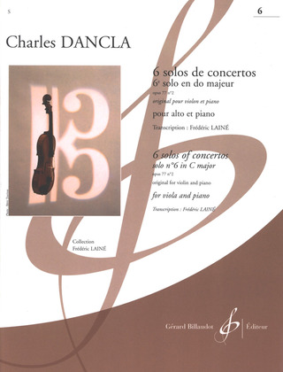 6 Solos De Concertos - 6ème Solo En Do Majeur Op. 77 No 2