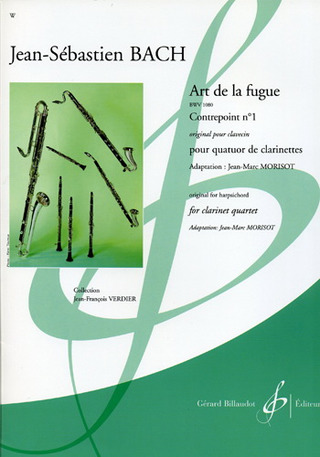 Art De La Fugue Bwv 1080 Contrepoint No 1 (Die Kunst der Fuge)