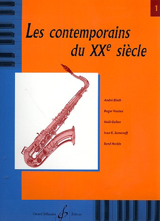 Les Contemporains Ecrivent Pour Les Instruments A Vent Saxo 1