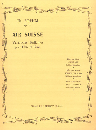 Air Suisse Op. 20 Variations Brillantes
