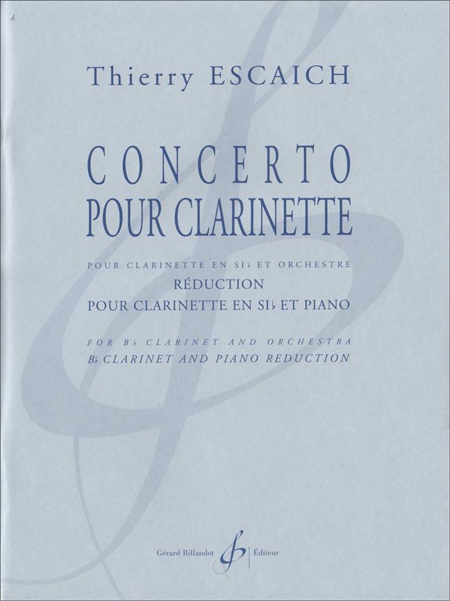 Concerto Pour Clarinette - Réduction