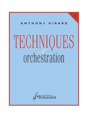 Techniques d'orchestration (GIRARD ANTHONY)