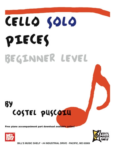 Cello Solo Pieces, Beginner Level (PUSCOIU COSTEL)