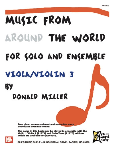 Music From Around The World For Solo And Ensemble Vol.3