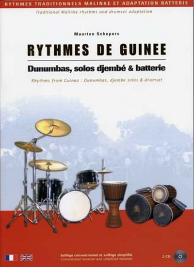 Djembe Rythmes De Guinee Schepers 2 Cd's (SCHEPERS MAARTEN)