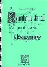 Symphony #2 In E Minor Op. 27 (RACHMANINOV SERGEI)