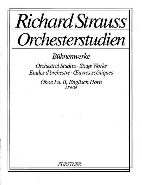 Orchestral Studies: Oboe Band 3 (STRAUSS RICHARD)