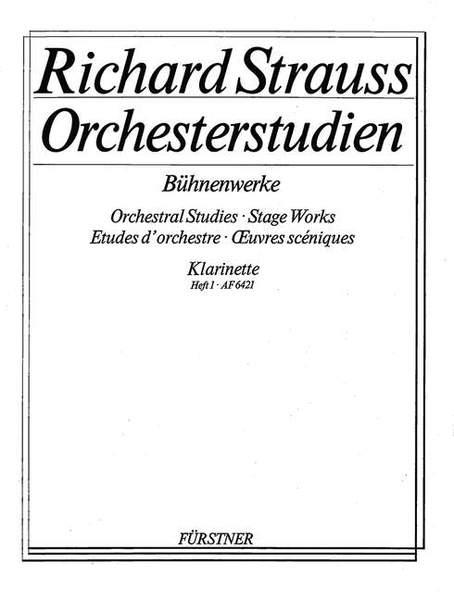 Orchestral Studies: Clarinet Band 1 (STRAUSS RICHARD)