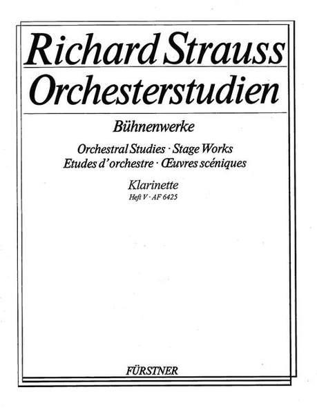Orchestral Studies Band 5 (STRAUSS RICHARD)