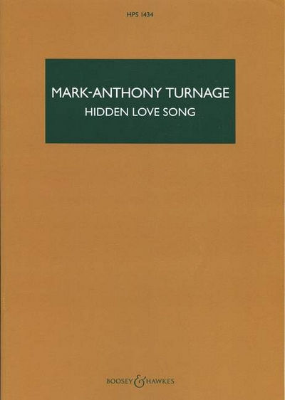 Hidden Love Song (TURNAGE MARK-ANTHONY)
